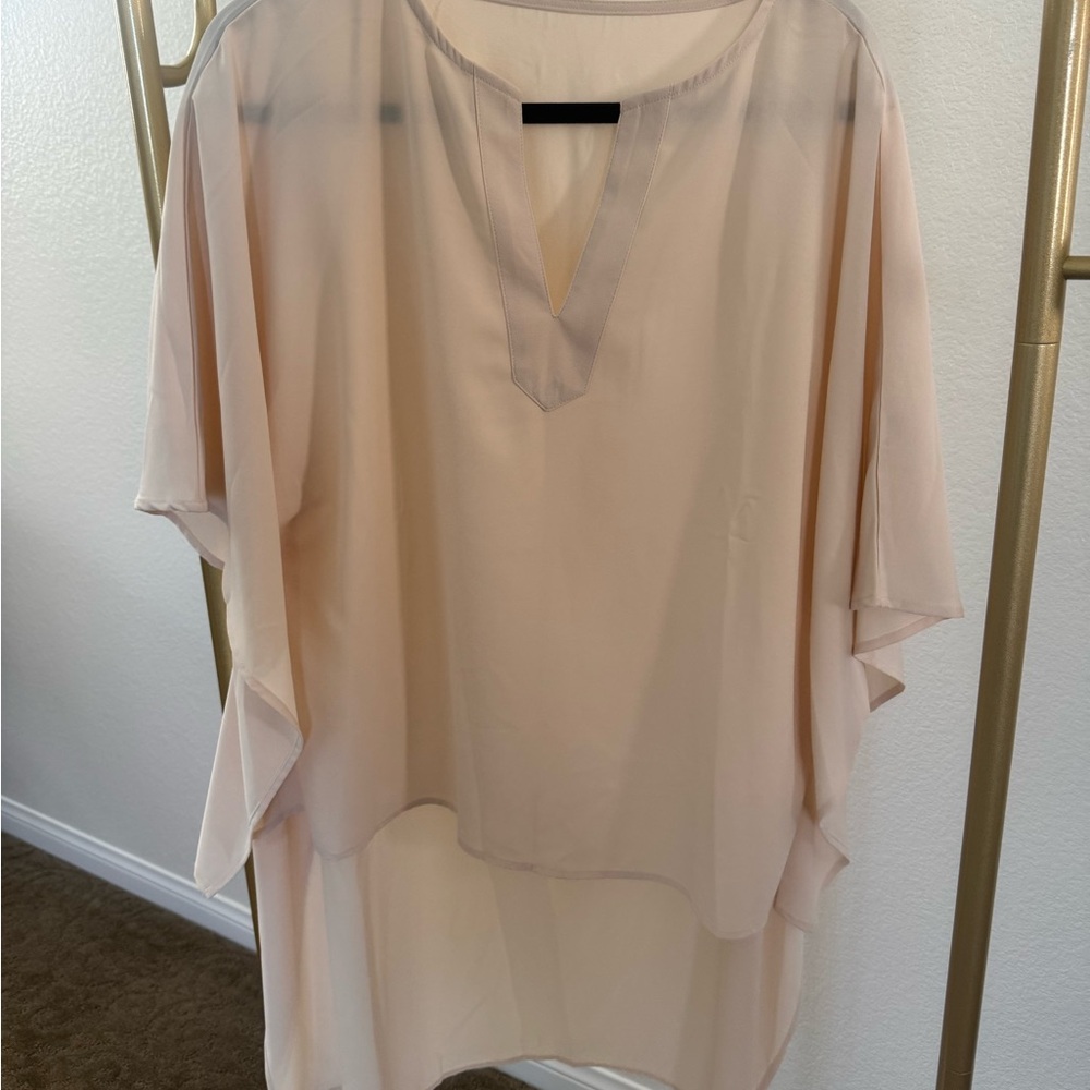 Elegant Cream Women's Top